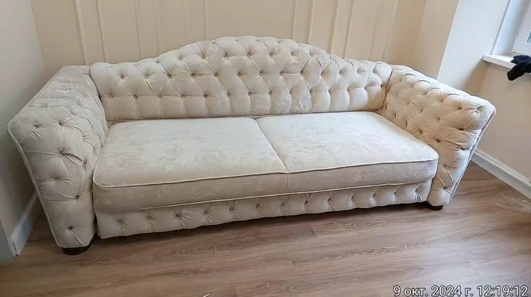 Замена обивки дивана на дому. Рязанский проспект